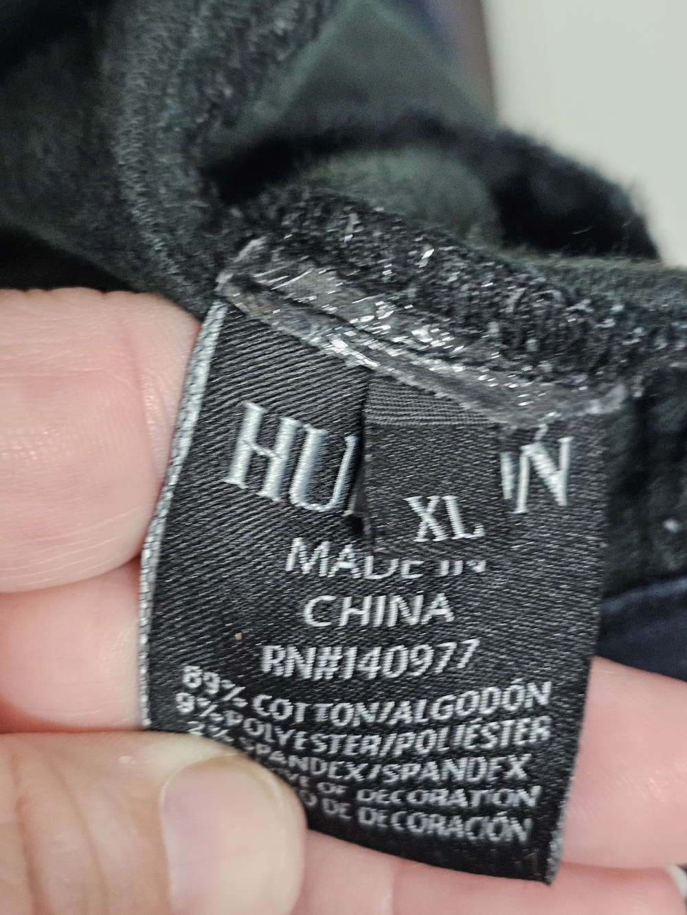 Hudson Jeans Jouniors Black Denim Moto Jacket with Zip Details - Picture 5 of 6